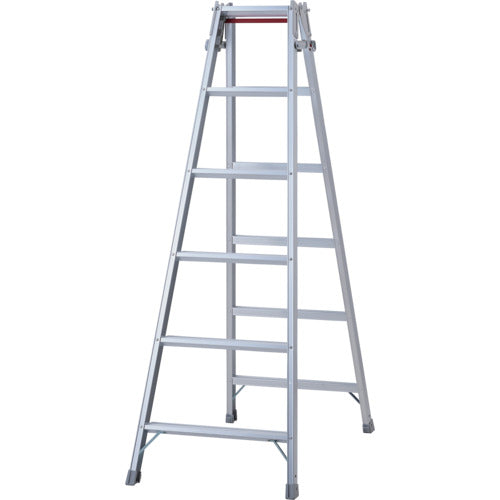 ハセガワ　アルミはしご兼用脚立　標準タイプ　ワンタッチバー　ＲＤー１８（１０９３０）