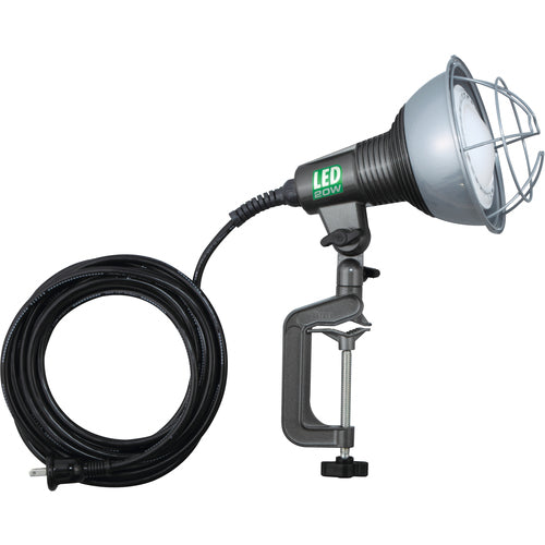ハタヤ　ＬＥＤ作業灯　２０Ｗ電球色ビームタイプ　電線５ｍ