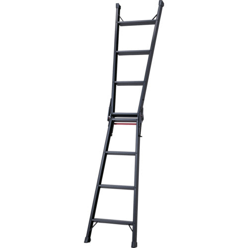 ハセガワ　ハシゴ兼用脚立（ブラックレーベル）ＲＨＢ−１２ａ（１０９１７）