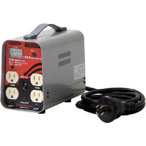 ＮＩＣＨＩＤＯ　変圧器　降圧専用トラパック　リングトランス　１ＫＶＡ