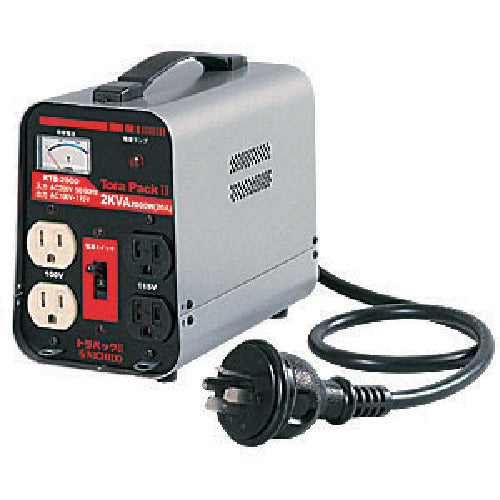 ＮＩＣＨＩＤＯ　変圧器　降圧専用トラパック　リングトランス　２ＫＶＡ