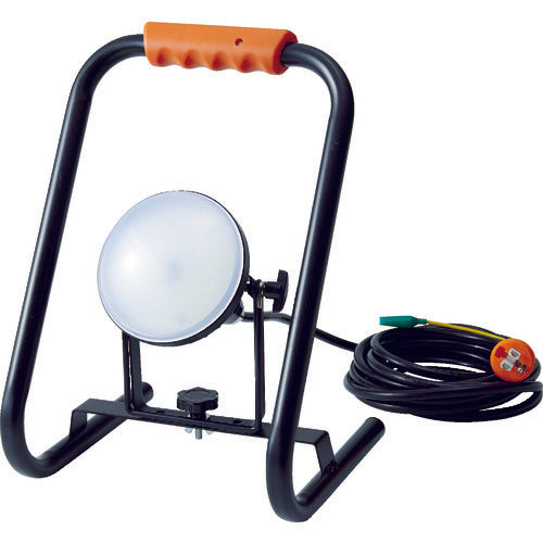 ＴＲＵＳＣＯ　ＬＥＤ投光器　ＤＥＬＫＵＲＯ　スタンドタイプ　２０Ｗ　５ｍ　アース付　２芯３芯両用タイプ