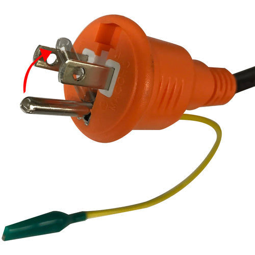 ＴＲＵＳＣＯ　ＬＥＤ投光器　ＤＥＬＫＵＲＯ　２０Ｗ　５ｍ　アース付　２芯３芯両用タイプ