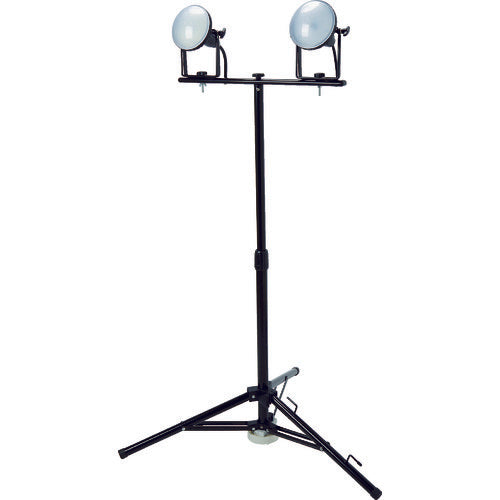 ＴＲＵＳＣＯ　ＬＥＤ投光器　ＤＥＬＫＵＲＯ　三脚タイプ　２灯　２０Ｗ　１０ｍ　アース付　２芯３芯両用タイプ
