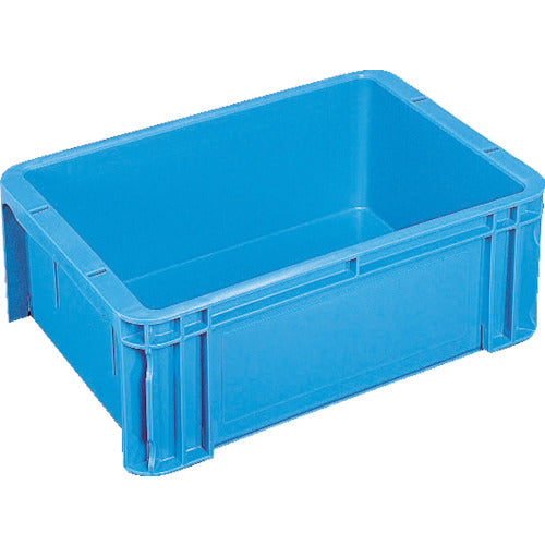ヒシ　Ｓ型コンテナ　Ｗ３９０×Ｄ２６０×Ｈ１４３　青　青