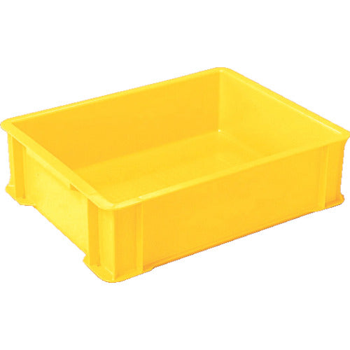 ヒシ　Ｓ型コンテナ有効内寸３９８×３０８×１０６ｍｍ　黄