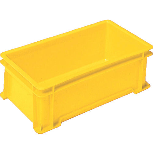 ヒシ　Ｓ型コンテナ有効内寸５０４×２５２×１７３ｍｍ　黄