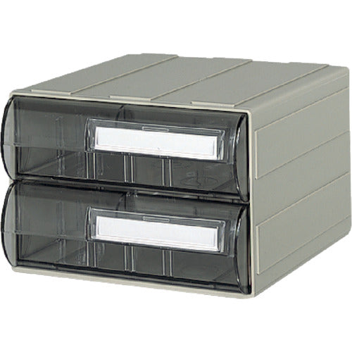 サカセ　ビジネスカセッター　Ｓタイプ単体　Ｗ１８６×Ｄ１９２×Ｈ１２５　引出し２個