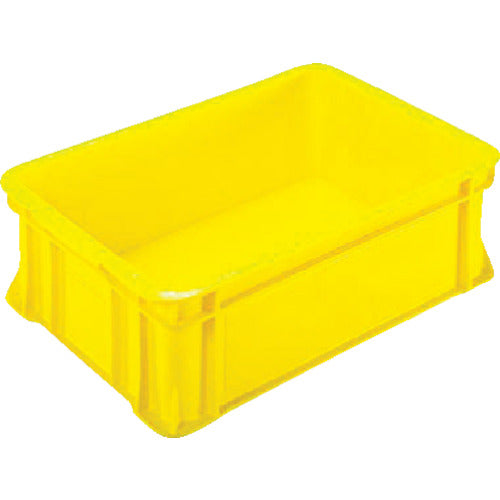 ヒシ　Ｓ型コンテナ有効内寸５０８×３０９×１７８ｍｍ　黄
