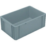 ヒシ　Ｓ型コンテナ有効内寸５３９×３３５×１９１ｍｍ　グレー