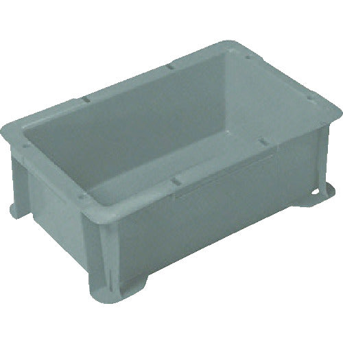 ヒシ　Ｓ型コンテナ　有効内寸２２９×１３２×８５ｍｍ　グレー