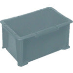 ヒシ　Ｓ型コンテナ　有効内寸２２９×１３２×１２２ｍｍ　グレー