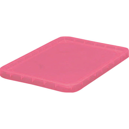 ＴＲＵＳＣＯ　Ｓ５４型コンテナ用フタ　透明レッド