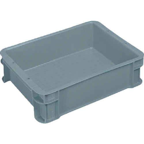 ヒシ　Ｓ型コンテナ　有効内寸３１２×２３７×８３ｍｍ　グレー