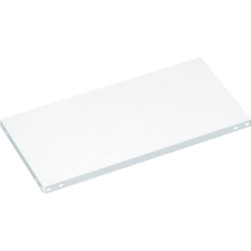 ＴＲＵＳＣＯ　スチールラック　ＳＢＬ型抗菌塗装セミボルトレス軽量棚用　棚板　８７５Ｘ４５０　中段金具付　Ｗ色