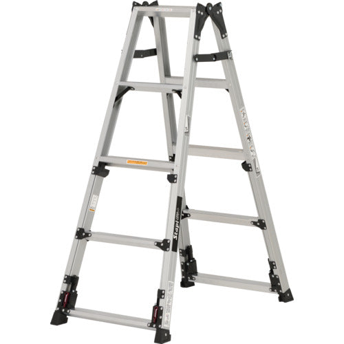 ＰｉＣａ　上部操作式四脚アジャスト式はしご兼用脚立スタッピーＳＣＮ型