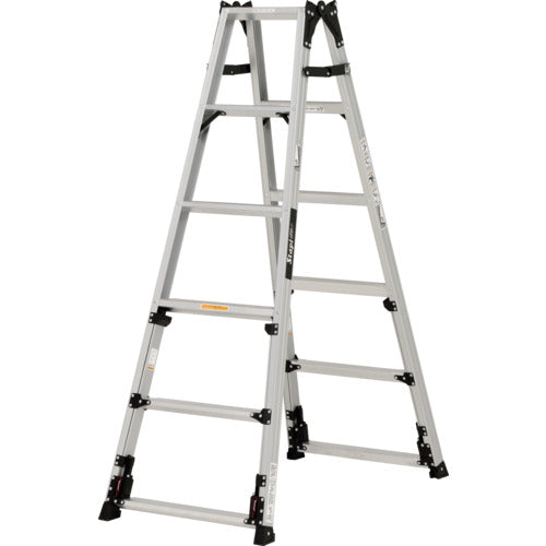 ＰｉＣａ　上部操作式四脚アジャスト式はしご兼用脚立スタッピーＳＣＮ型