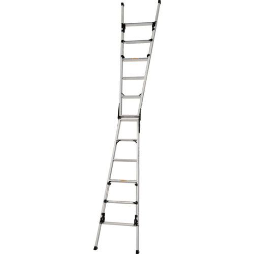 ＰｉＣａ　上部操作式四脚アジャスト式はしご兼用脚立スタッピーＳＣＮ型