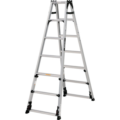 ＰｉＣａ　上部操作式四脚アジャスト式はしご兼用脚立スタッピーＳＣＮ型