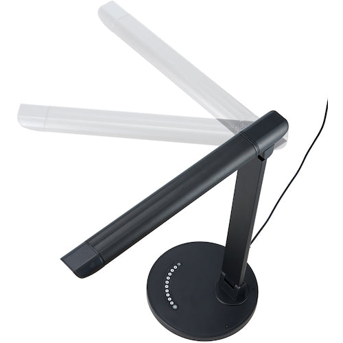 ＹＡＺＡＷＡ　調光機能付７Ｗ白色ＬＥＤスタンドライトＢＫ