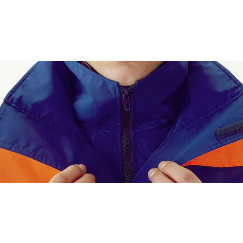 ミドリ安全　高視認性　防水帯電防止防寒コート　イエロー　５Ｌ