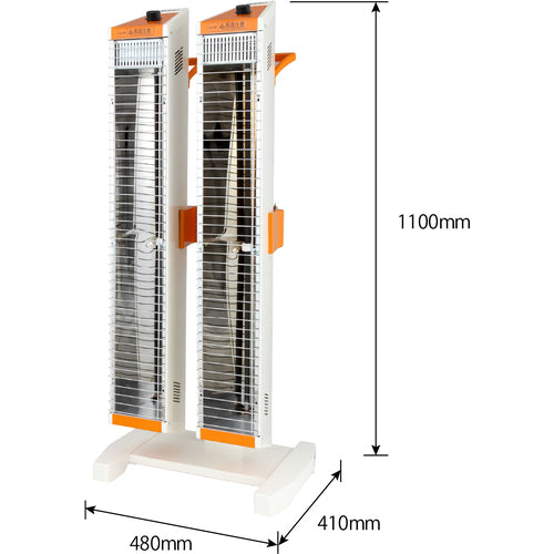 Ｓｕｉｄｅｎ　遠赤外線ヒーター　ヒートスポット　ツインタイプ　単相２００Ｖ