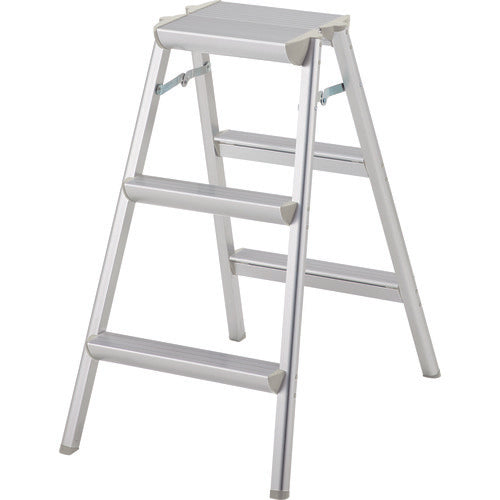 ハセガワ　天板幅広アルミ踏台　ＳＥＷ型　３段