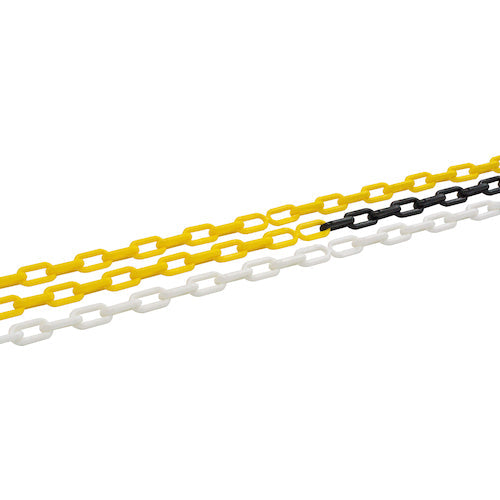ミツギロン　カット時にゴミがでない環境配慮型プラチェーン　ゼロゼロチェーン　ホワイト　Φ６ｍｍ×５０ｍ　ＳＦ−８２−Ｗ