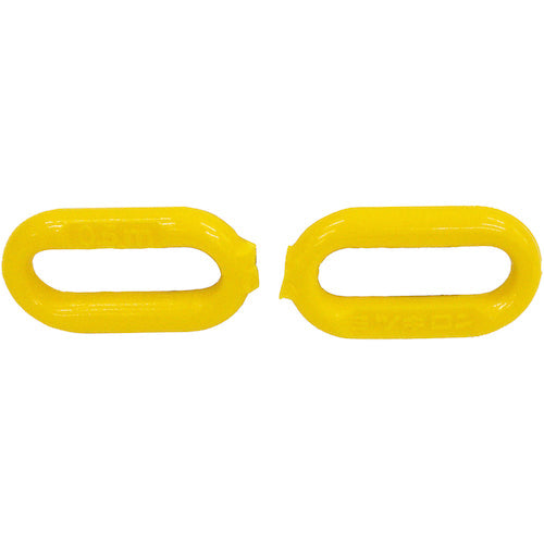 ミツギロン　カット時にゴミがでない環境配慮型プラチェーン　ゼロゼロチェーン　イエロー　Φ６ｍｍ×５０ｍ　ＳＦ−８２−Ｙ