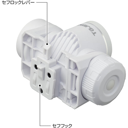 タジマ　ヘッドライト　セフヘッドライト　ＫＪＭ　ブースト１０００ｌｍ　フラッド照射　内蔵充電池ホワイト