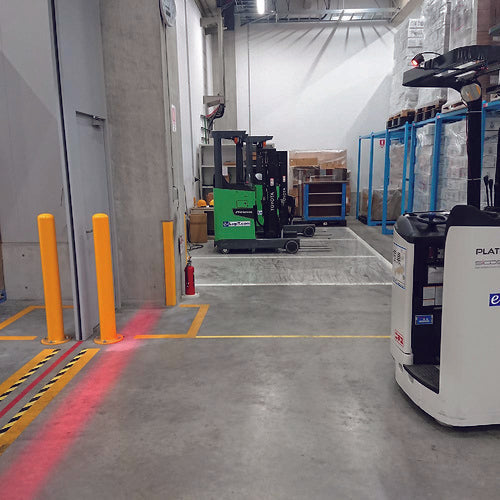 サンコー　フォークリフトセーフティＬＥＤレーザー