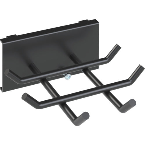 ＴＲＵＳＣＯ　パンチングパネル用メガネレンチフック　三方掛け　黒