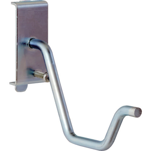 ＴＲＵＳＣＯ　パンチングパネル用電気ドリルフック２穴掛け　１本爪