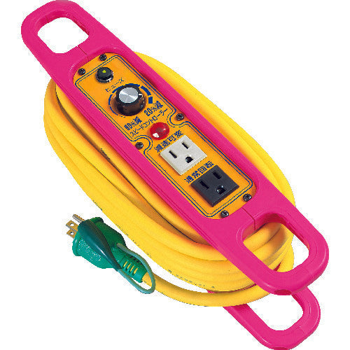 ＮＩＣＨＩＤＯ　スピードコントローラー１００Ｖ　ハンドリールタイプ屋内型　１０ｍ　アース付　サーキットブレーカ付