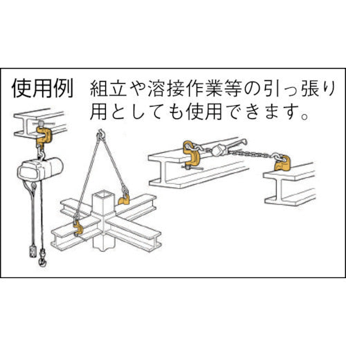 スーパー ねじ式クランプ スクリューカムクランプ J型（ツイストカム式）