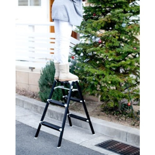 ハセガワ　踏み台　強力型　８０ｃｍ　ブラック