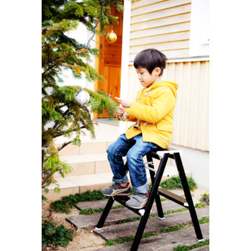 ハセガワ　踏み台　強力型　８０ｃｍ　ブラック