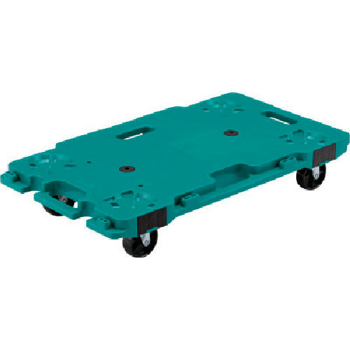 サンコー　樹脂製平台車　８０２４６２　サンキャリー６８３９　グリーン