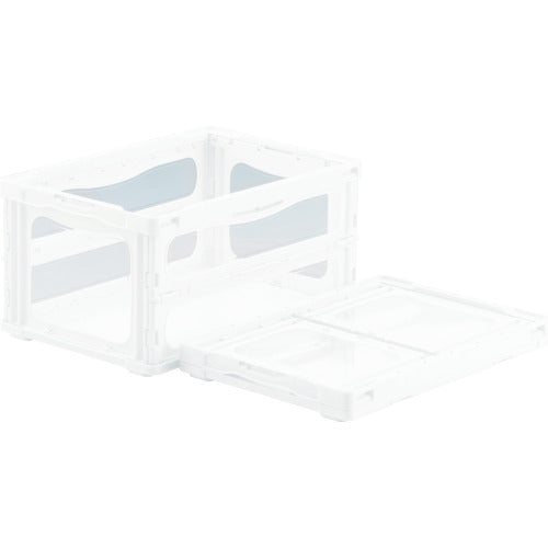 サンコー　折りたたみコンテナー　５５９１６０　マドコンライトＯ－４０Ｂホワイト