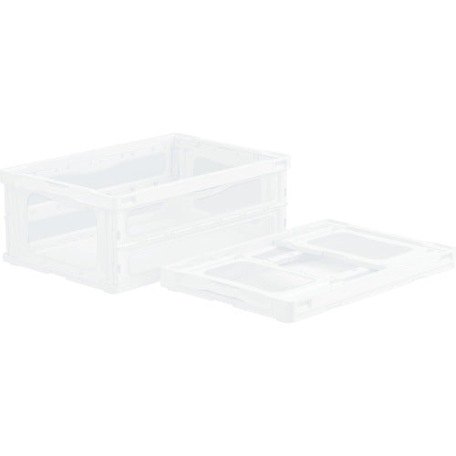 サンコー　折りたたみコンテナー　５５９２１０　マドコンライトＯ－５５Ｂホワイト