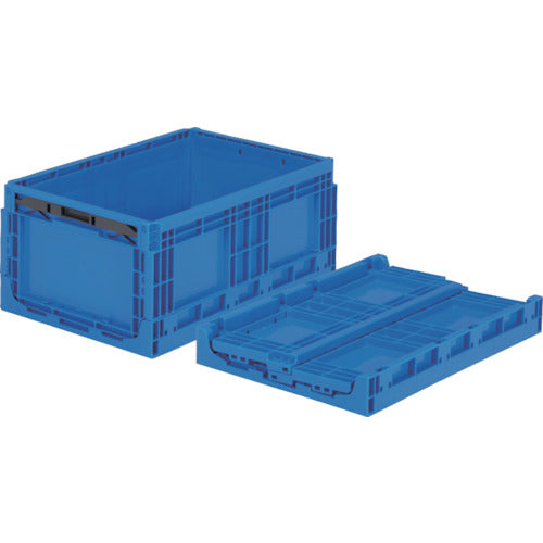 サンコー　折りたたみコンテナー　５５８３００　オリコンＥＰ４２Ｂ　ブルー