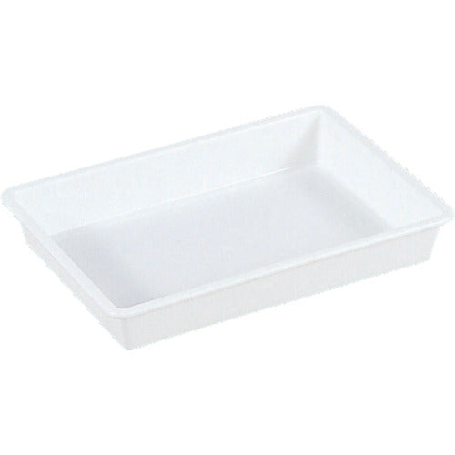 サンコー　プラスチックトレー　２００３２１　サンバット３号（抗菌タイプ）ホワイト