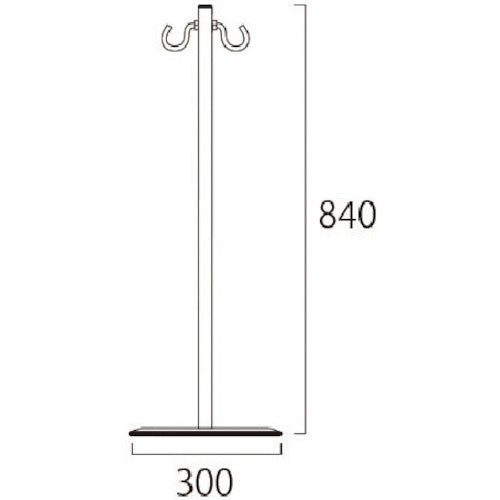 ＴＯＫＩＳＥＩ　スマートガイドポール　２フック