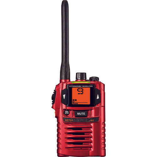 八重洲無線　特定小電力トランシーバー　レッド