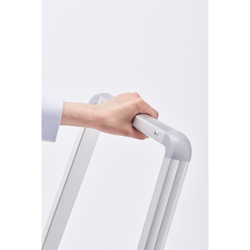 ハセガワ　天板幅広上枠付きアルミ踏台　ＳＲＡ型　２段（１７８９５）