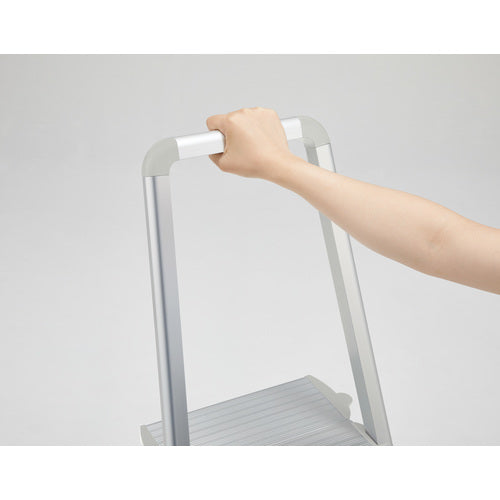 ハセガワ　天板幅広上枠付きアルミ踏台　ＳＲＥＷ型　３段