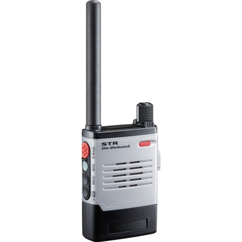 八重洲無線　ヘビーデューティーＳＴＲオンデマンドインカム　特定小電力トランシーバー　グレー　「詳細設定タイプ」