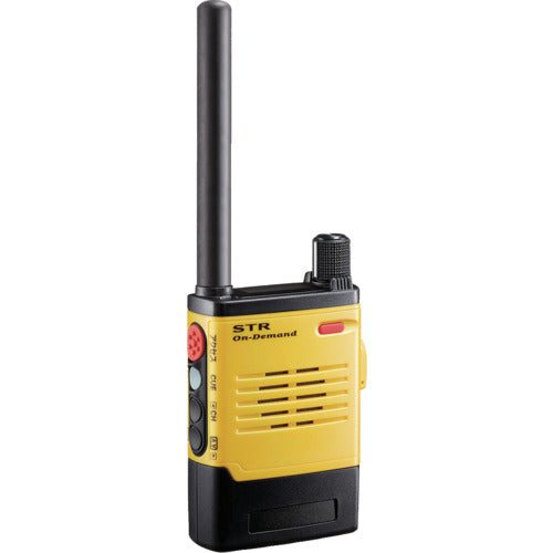 八重洲無線　ヘビーデューティーＳＴＲオンデマンドインカム　特定小電力トランシーバー　イエロー　「詳細設定タイプ」