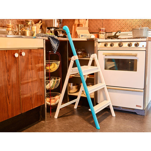 ハセガワ　踏台　ハンドルステップ　アクアブルー（１７２６３）