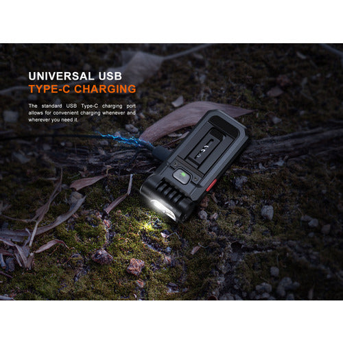 ＦＥＮＩＸ　充電式　ＬＥＤクリップオンライト（赤色ライト）